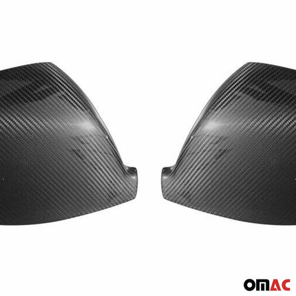 Spiegelkappen Spiegelabdeckung für VW Amarok 2010-2021 Echt Carbon Schwarz 2x