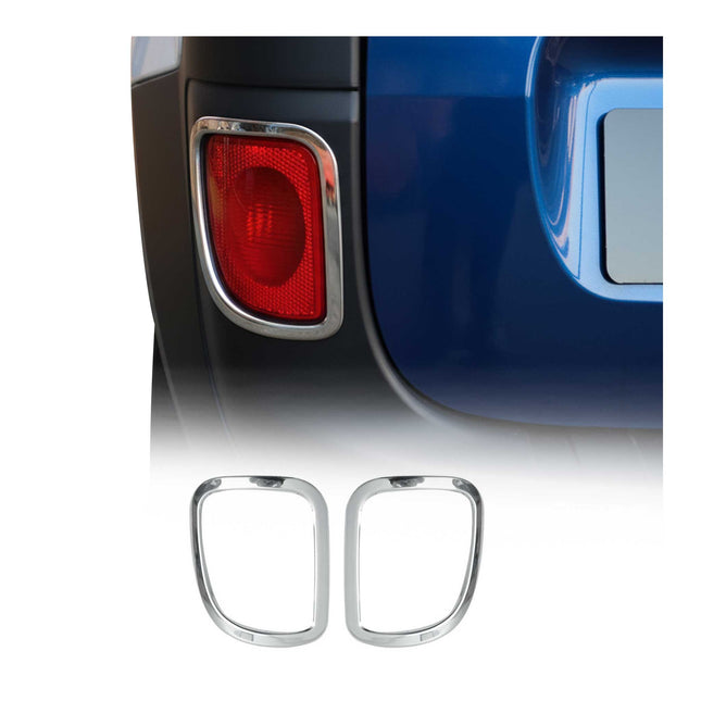Reflektor Blenden Reflektorleiste für Renault Kangoo 2008-2013 Edelstahl Chrom