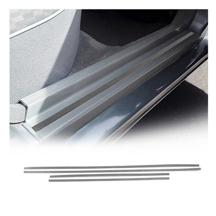 Einstiegsleisten Türschweller für Mercedes W201 1982-1993 Chrom Gebürstet 4x