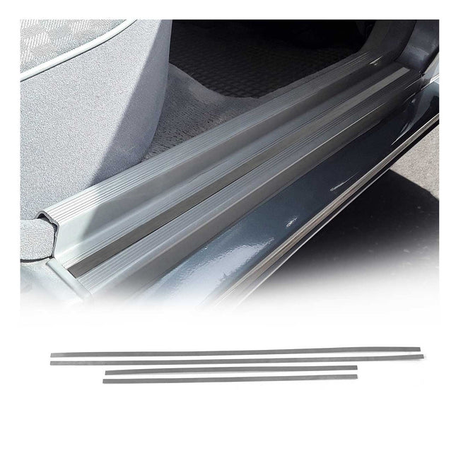 Einstiegsleisten Türschweller für Mercedes W201 1982-1993 Chrom Gebürstet 4x