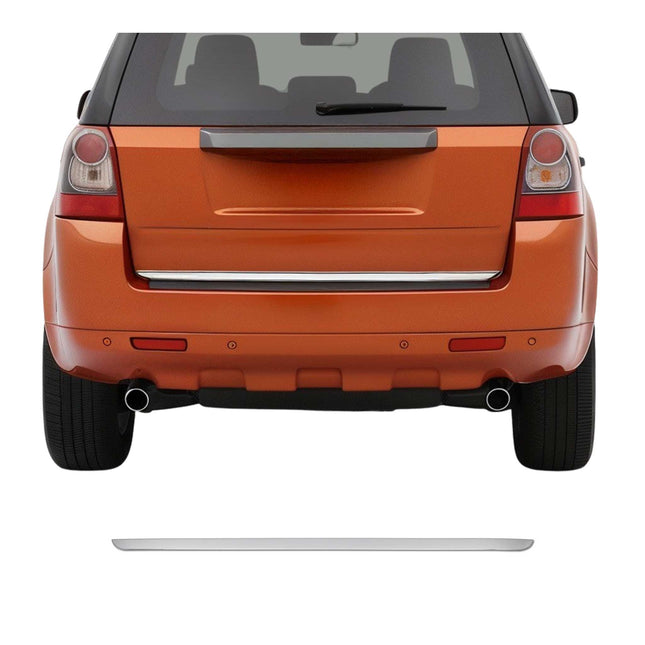 Kofferraumleiste Heckklappe Leiste für Land Rover Freelander Edelstahl Chrom