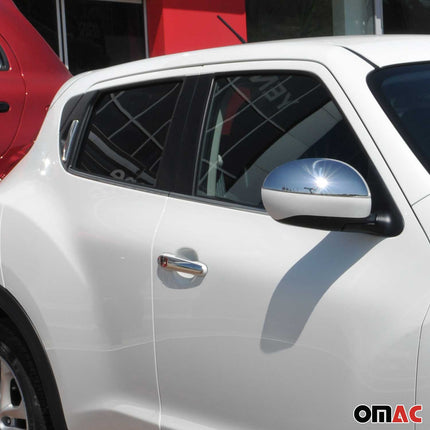 Fensterleisten Zierleisten für Nissan Juke 2010-2020 Edelstahl Chrom 4tlg