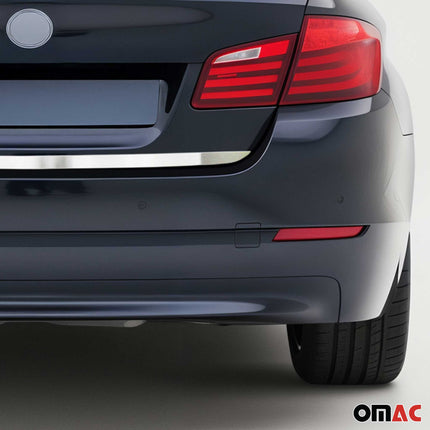 Kofferraumleiste Heckklappe Leiste für BMW 5er F10 2010-2017 Chrom Gebürstet