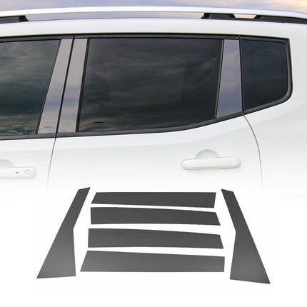 B-Säule Türsäulen Verkleidung für Honda CR-V 2012-2018 Edelstahl Dunkel 6tlg