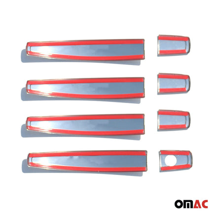 Chrom Türgriff Blende für Opel Astra H 2004-2010 4Tür Edelstahl 8tlg