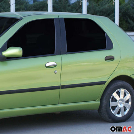 Türgriff Blende Türgriffkappen für Fiat Palio 1996-2000 Chrom Edelstahl 2tlg