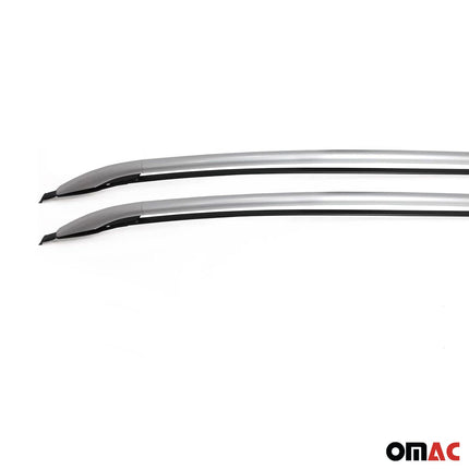 Original Dachreling für Ford Kuga II 2012-2019 Aluminium Grau 2 tlg