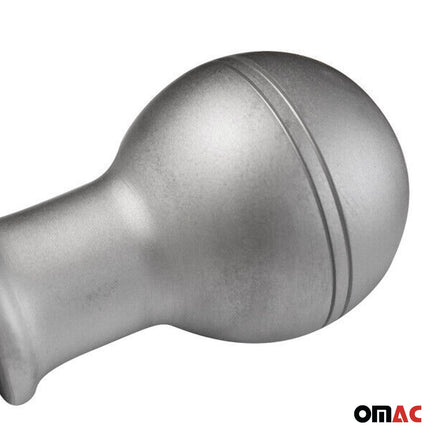 Schaltknauf Schaltknopf für VW Sharan 1995-2010 5-Gang Aluminium Silber