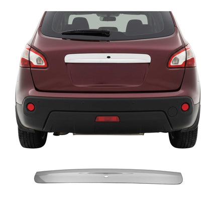 Kofferraumleiste Heckleiste für Nissan Qashqai +2 2008-2014 mit Sensor Chrom