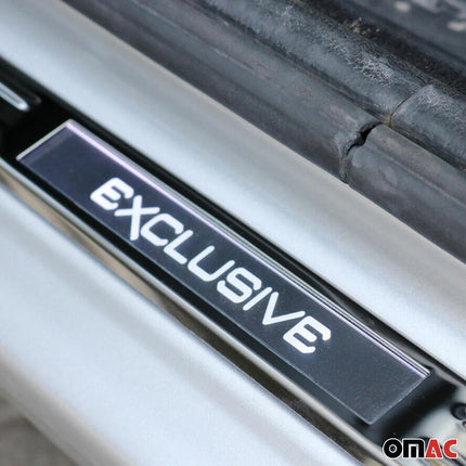 Einstiegsleisten Türschweller Exclusive für Opel Mokka 2012-2026 Chrom Licht 2x