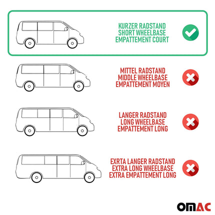 Sonnenschutz Gardinen für Renault Trafic 2001-2014 Kurzer Doppelhecktür 10x