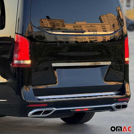 Kofferraumleiste Heckleiste für Mercedes Vito W447 2014-2026 Edelstahl Chrom