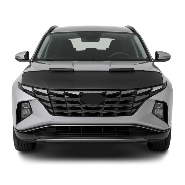 Haubenbra Steinschlagschutz Bonnet Bra für Hyundai Tucson 2022-2026 Schwarz Halb