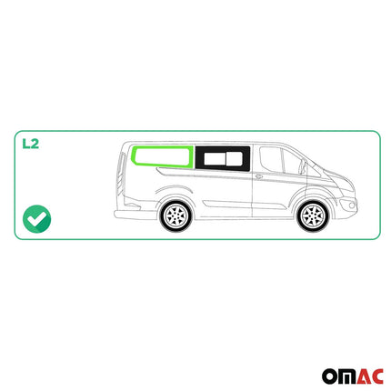 Seitenfenster Auto Fenster für Ford Transit Custom 2013-2024 Rechts L2
