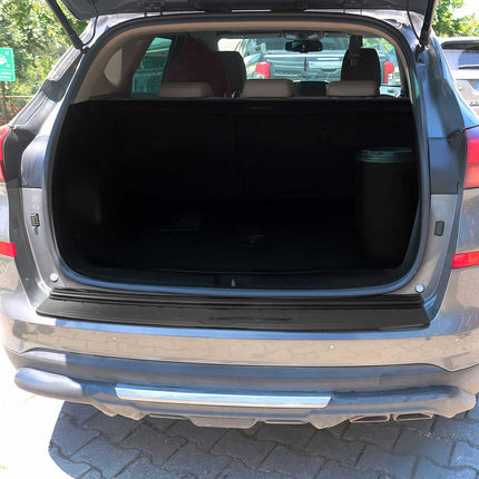 Ladekantenschutz für Hyundai Tucson III 2019-21 Facelift Acryl glänzend schwarz