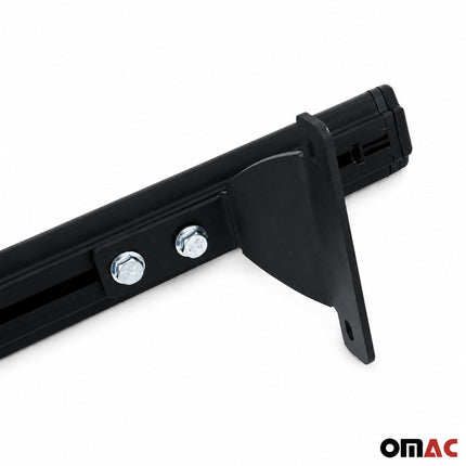 Dachträger Grundtäger für Honda CR-V IV 2013-2018 75kg Aluminium Schwarz 2 tlg