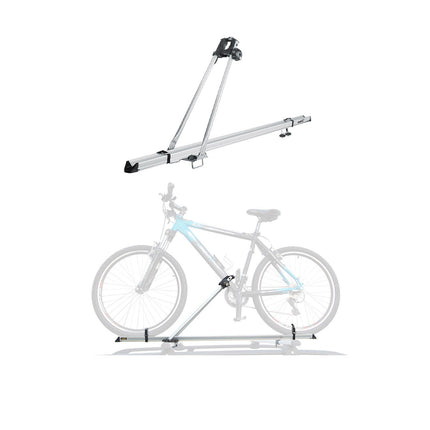 Fahrradträger Dachfahrradträger bis 15kg Fahrradhalter Aluminium Fahrräder