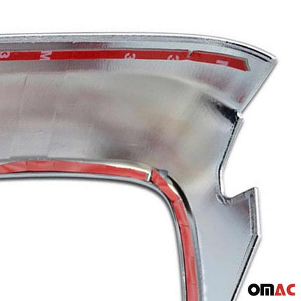 Vorne Emblemstelle Emblem Rahmen für Honda CR-V 2017-2022 Chrom ABS Silber 1tlg