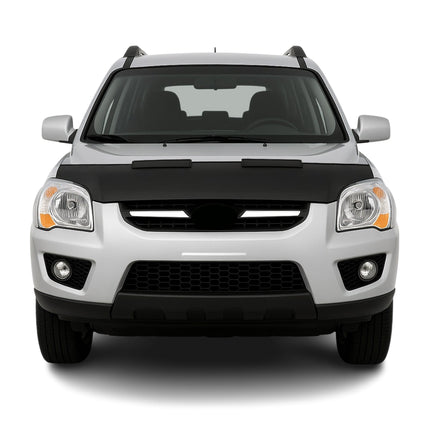 Haubenbra Steinschlagschutz Bonnet Bra für Kia Sportage 2004-2010 Schwarz Halb