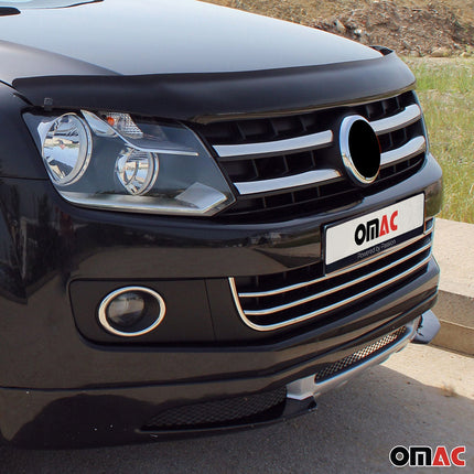 Kühlergrill Leisten Grillleisten für VW Amarok 2010-2016 Edelstahl Chrom 1tlg