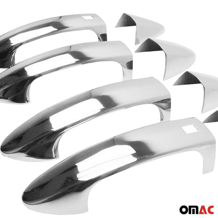 Türgriff Blende Chrom für Ford Fiesta 2008-2017 4-Tür H1 Schlüssellos Edelstahl