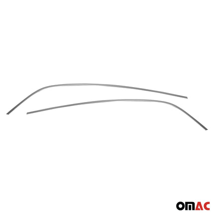 Fensterleisten Zierleisten für Renault Megane Limo 2016-2022 Edelstahl Chrom 6x