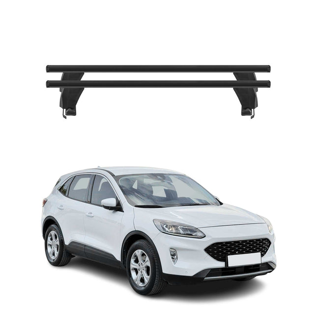 Menabo Dachträger Grundtäger für Ford Kuga III 2019-2026 50kg Alu Schwarz 2 tlg