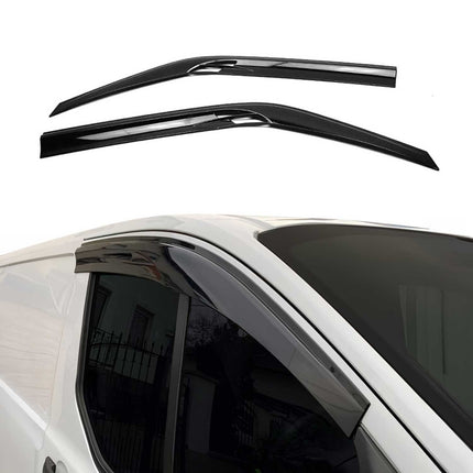 2x Windabweiser Regenabweiser für Mercedes Sprinter W906 2006-2018 Acryl Dunkel