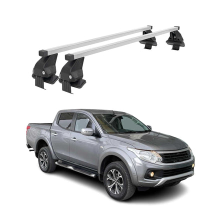 Menabo Dachträger Grundtäger für RAM 1200 2016-2019 50kg Stahl Silber 2 tlg