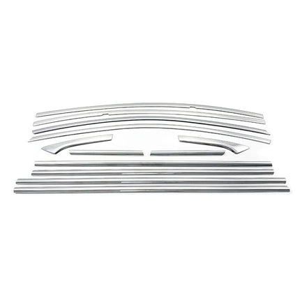 Fensterleisten Zierleisten für Chevrolet Cruze 2009-2016 Edelstahl Chrom 12tlg