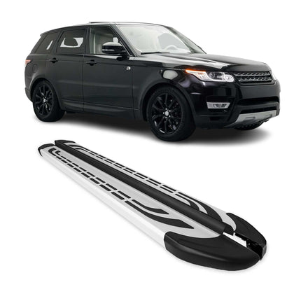 Trittbretter Seitenschweller für Range Rover Sport 2013-2022 Alu Grau