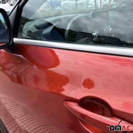 Fensterleisten Zierleisten für Nissan Juke 2019-2026 Edelstahl Chrom 10tlg