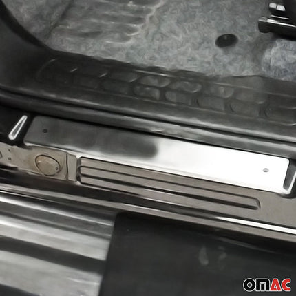 Einstiegsleisten Türschutzleisten für Fiat Doblo 2000-2010 Edelstahl 4tlg