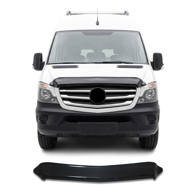 Motorhaube Deflektor Insektenschutz für Mercedes Sprinter W906 2013-2018 Dunkel