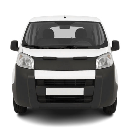 Haubenbra Steinschlagschutz Bonnet Bra für Citroen Nemo 2008-2016 Schwarz Halb