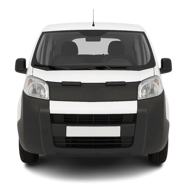 Haubenbra Steinschlagschutz Bonnet Bra für Citroen Nemo 2008-2016 Schwarz Halb