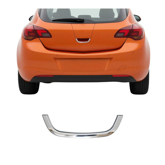 Heckklappe Kofferraumöffner Griff für Opel Astra J 2010-2015 Edelstahl Chrom