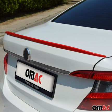 Heckspoiler Heckflügel für Fiat Tipo 2015-2026 Limo Schrägheck Rot Lackiert