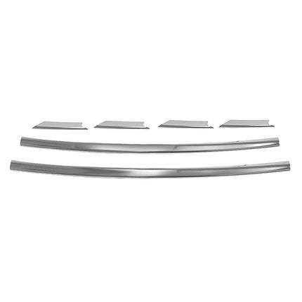 Kühlergrill Leisten Grillleisten für Nissan Primastar 2001-14 Edelstahl Chrom 6x