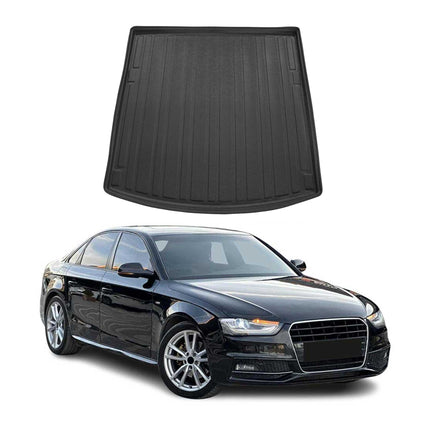 Kofferraumwanne Laderaumwanne für Audi A4 Limousine 8K2 B8 2008-2015 Gummi TPE