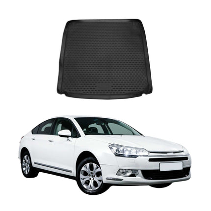 Kofferraummatte Kofferraumwanne für Citroen C5 Stufenheck 2011-2024 Gummi TPE