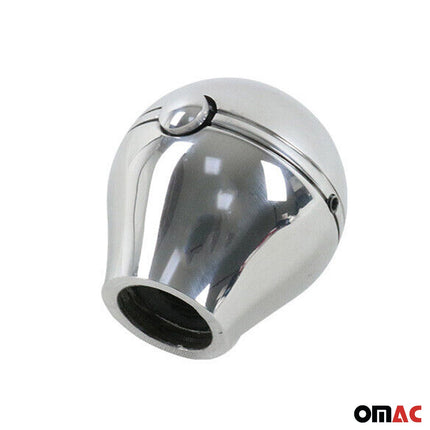 Schaltknauf Schalthebel Schaltknopf für Smart 450 1998-2014 Aluminium Silber