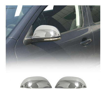 Spiegelkappen Spiegelabdeckung für Skoda Octavia 2009-2013 Edelstahl Chrom 2tlg