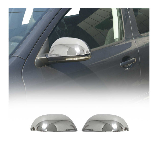 Spiegelkappen Spiegelabdeckung für Skoda Octavia 2009-2013 Edelstahl Chrom 2tlg