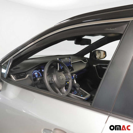 Windabweiser Regenabweiser für Toyota RAV4 2019-2025 Dunkel Acryl 4tlg