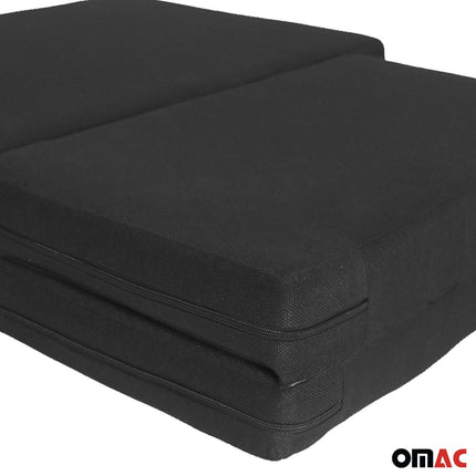 Camper Bett Fahrerhausbett Matratze für Fiat Ducato 2006-2026 Polyester Schwarz