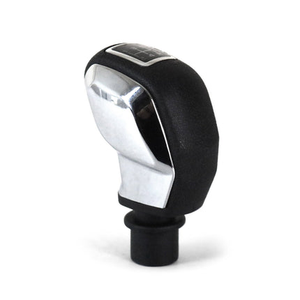 Schaltknauf Schaltknopf für Peugeot 301 2012-2026 5 Gang Kunstleder Chrome 1x