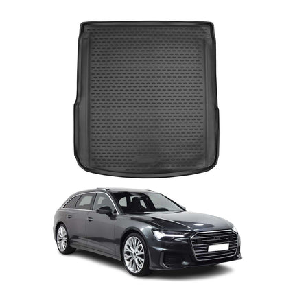 Kofferraummatte Kofferraumwanne für Audi A6 C8 Avant Allroad 2018-2025 Gummi TPE