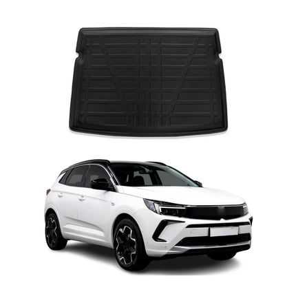 Kofferraumwanne Laderaumwanne für Opel Crossland 2021-2024 Obere Gummi TPE