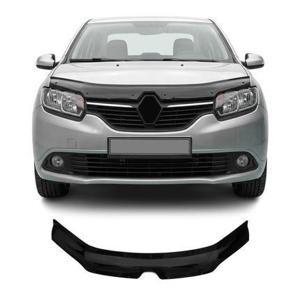 Motorhaube Deflektor Insekten Steinschlagschutz für Dacia Logan 2012-2020 Dunkel